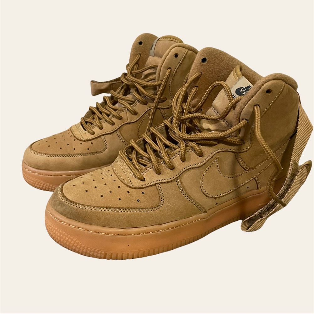 Air Force 1 High 'Flax'